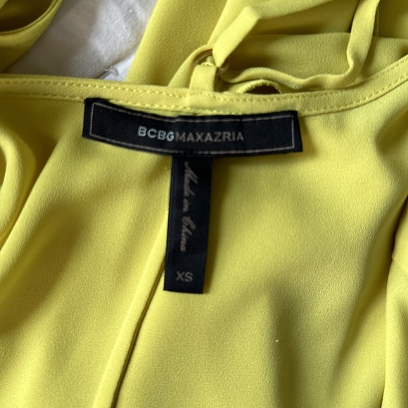 BCBG lime green-yellow camisole - Picture 3 of 3
